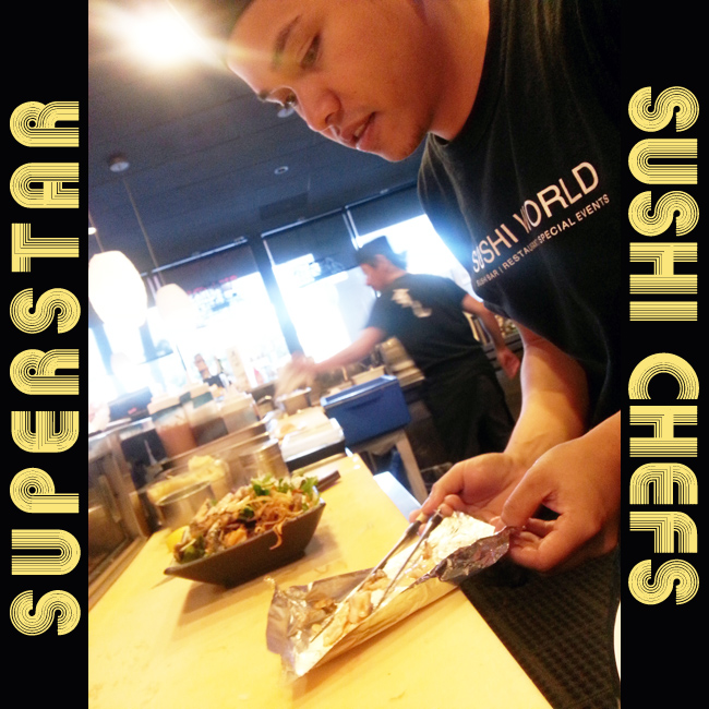 Superstar Sushi Chefs Orange County OC Cypress Sushi World 