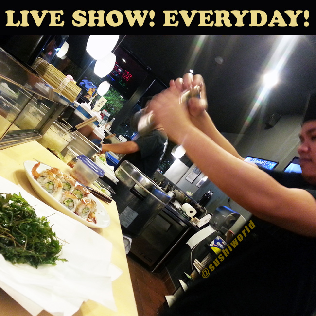 Best Sushi Chefs Orange County OC Cypress Anaheim Live Show Everyday Sushi World