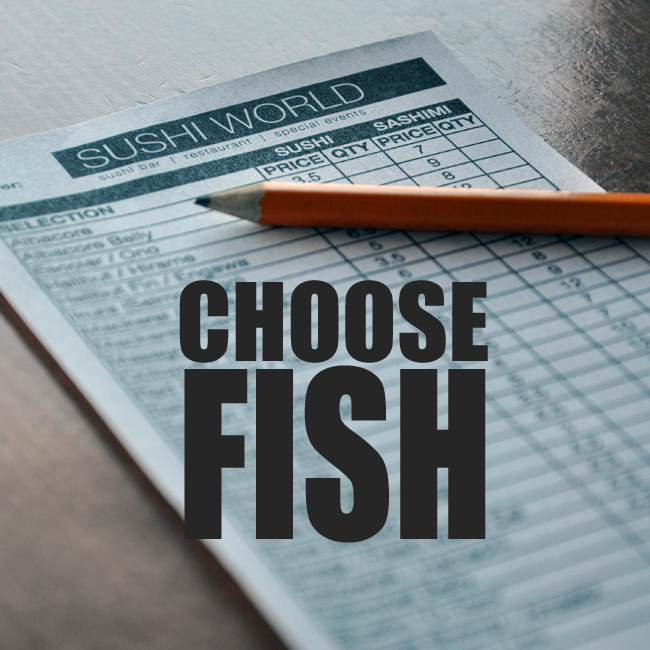 Choose Fish Options Selection from Sushi Menu Sushi World Orange County OC 