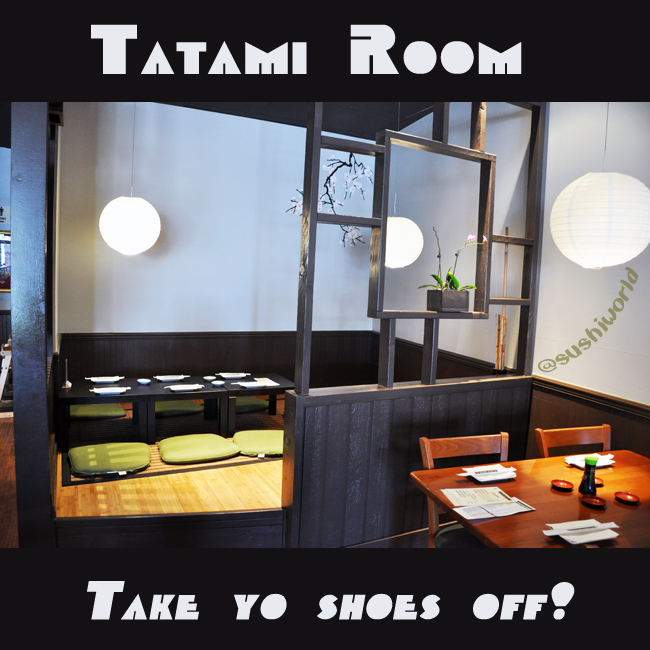 Tatami Room Orange County OC Cypess Sushi World Japanese Restaurant Cuisine