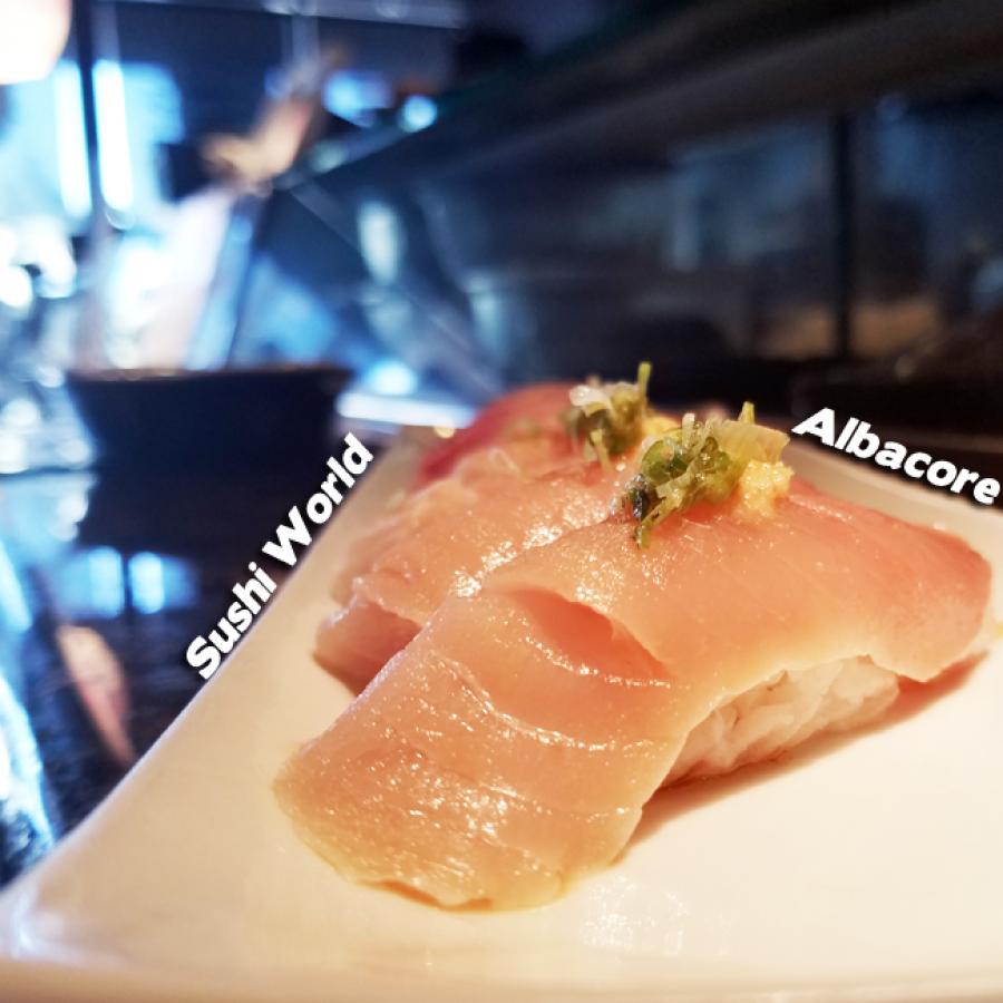 Albacore Happy Hour All Day Mondays Tuesdays Every Day Orange County OC Sushi World Albacore Happy Hour All Day Mondays Tuesdays Every Day Orange County OC Sushi World