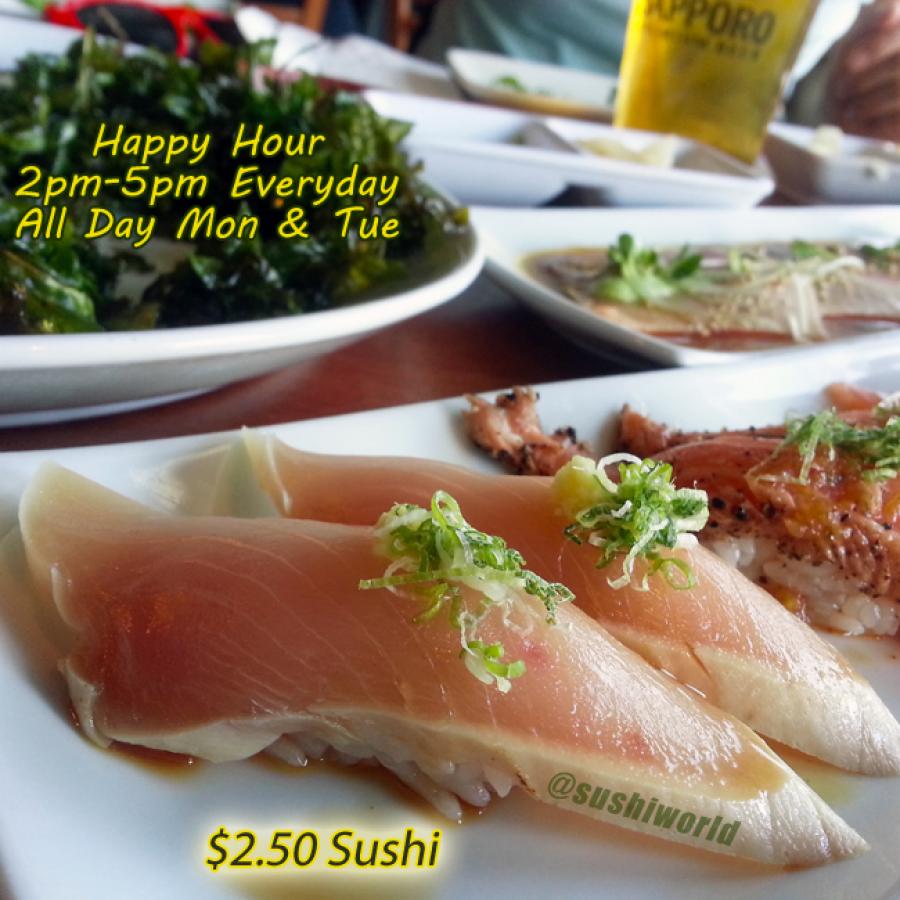Orange County Best Happy Hour OC Sushi World All Day Mondays and Tuesdays Orange County Best Happy Hour OC Sushi World All Day Mondays and Tuesdays