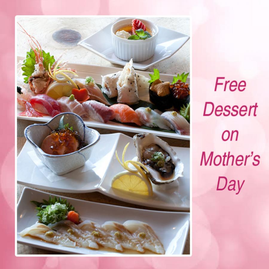 Free Dessert Mother's Day Prix Fixe Meal Orange County OC Sushi World Free Dessert Mother's Day Prix Fixe Meal Orange County OC Sushi World