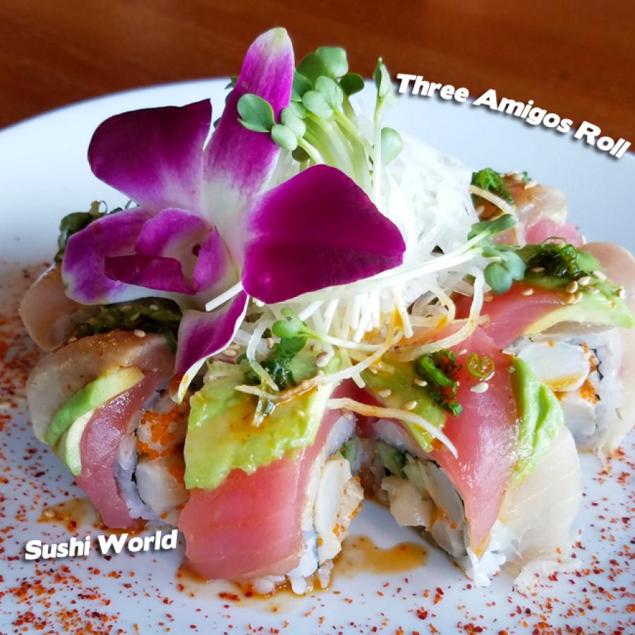Three Amigos Roll Orange County Sushi Rolls Creative OC Weekly Three Amigos Roll Orange County Sushi Rolls Creative OC Weekly