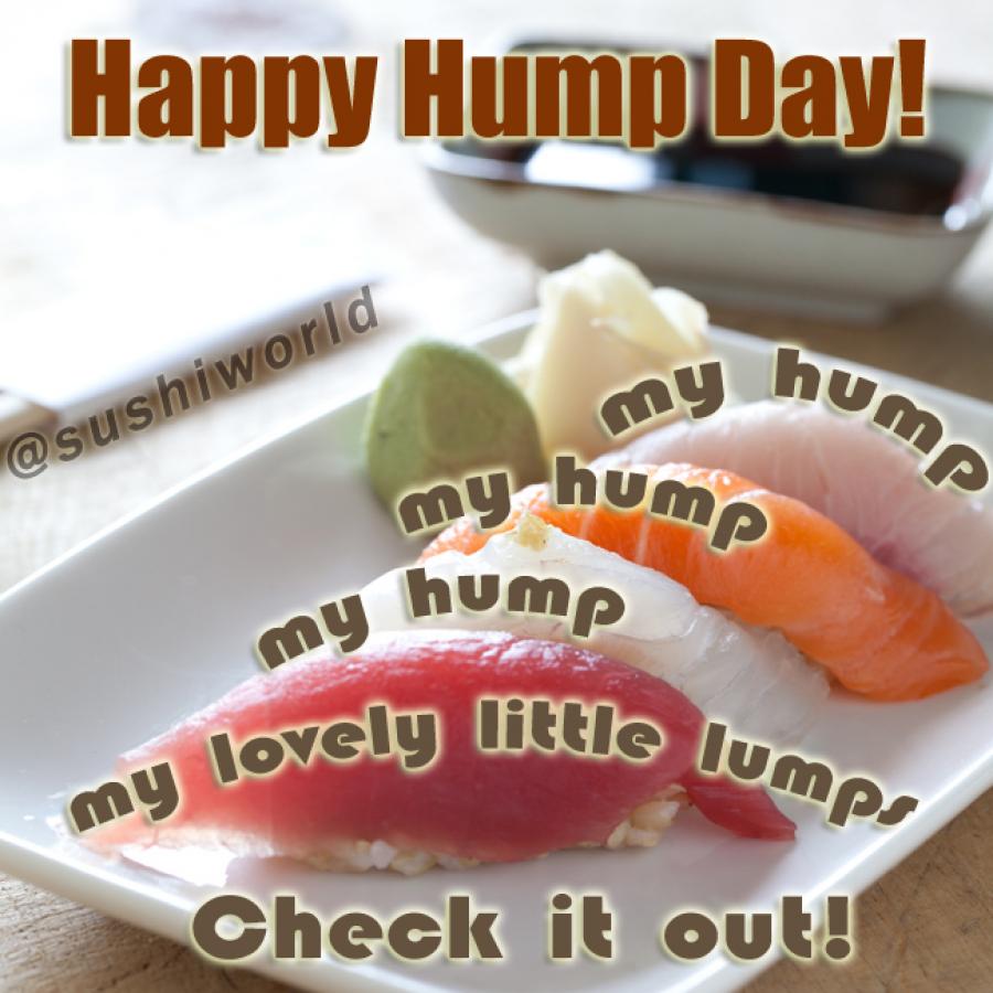My Humps Lovely Little Lumps of Sushi Tuna Salmon Red Snapper Orange County OC Cypress Sushi World My Humps Lovely Little Lumps of Sushi Tuna Salmon Red Snapper Orange County OC Cypress Sushi World