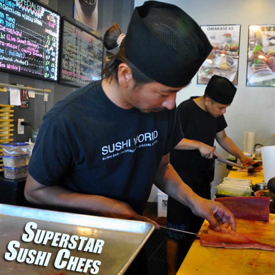 Best Sushi Chefs Orange County OC Sushi World Tuna Blue Fin Sashimi Best Sushi Chefs Orange County OC Sushi World Tuna Blue Fin Sashimi