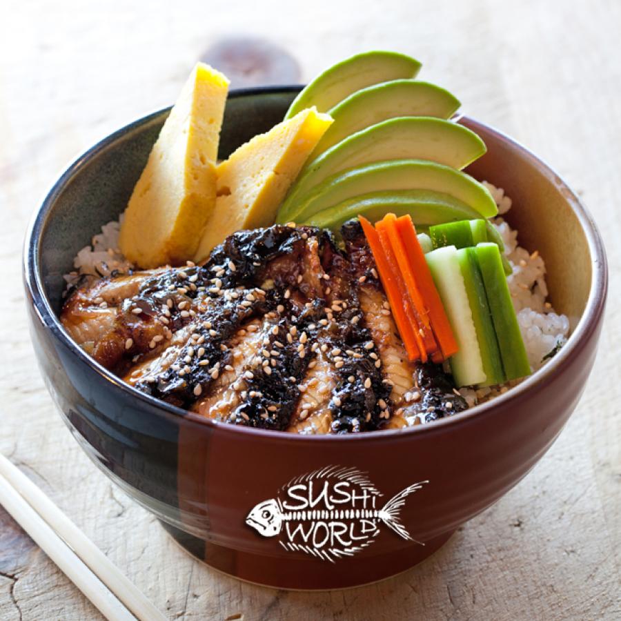 Unagi Bowl Best in Orange County OC Sushi Sashimi Baked Eel Eat Healthy Unagi Bowl Best in Orange County OC Sushi Sashimi Baked Eel Eat Healthy