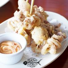 Fried Baby Octopus Orange County Japanese Sushi Restaurant OC Cypress